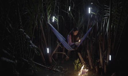 A video still from First Rain, Brise-Soleil by Thao Nguyen Phan.