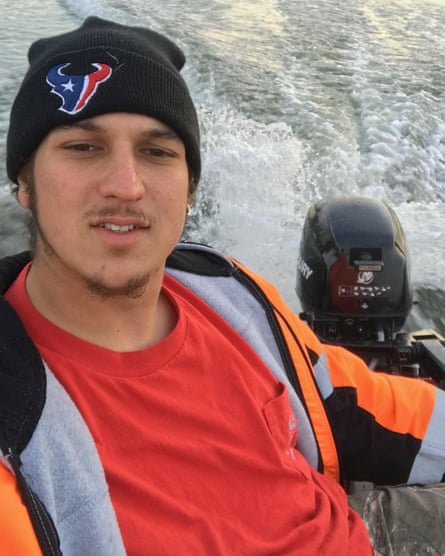 Shayne Sutherland fishing on the San Joaquin River in 2017.