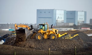Hinkley Point C construction site in Somerset