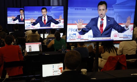 Republican U.S. presidential candidates participate in first 2024 campaign debate in Milwaukee