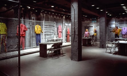 The Williwear New York showroom in 1982.