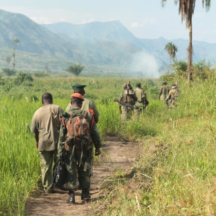 Katembo leads a counter-poaching operation in Virunga’s central sector.