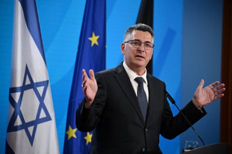 Israeli foreign minister Gideon Saar said it was good speaking again with Winston Peters, New Zealand’s foreign minister.