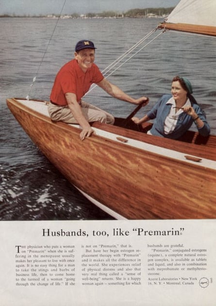 A Premarin HRT therapy ad from the 50s and 60s.