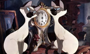 The Siamese cats in Lady and the Tramp, and their exaggerated oriental accents, now have an ‘outdated cultural depictions’ disclaimer.