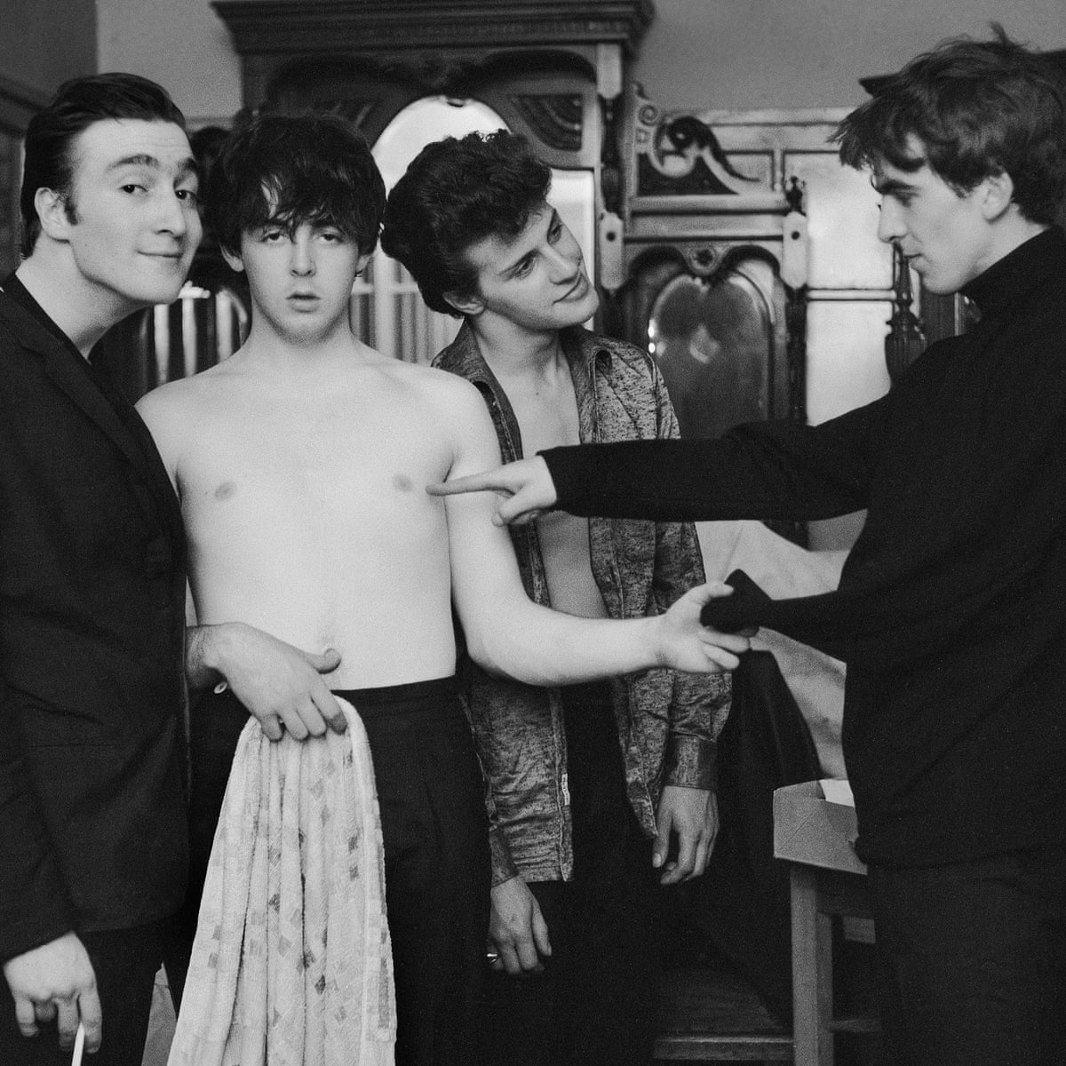 I was part of the Beatles' act': Mike McCartney's best photograph | Art and design | The Guardian