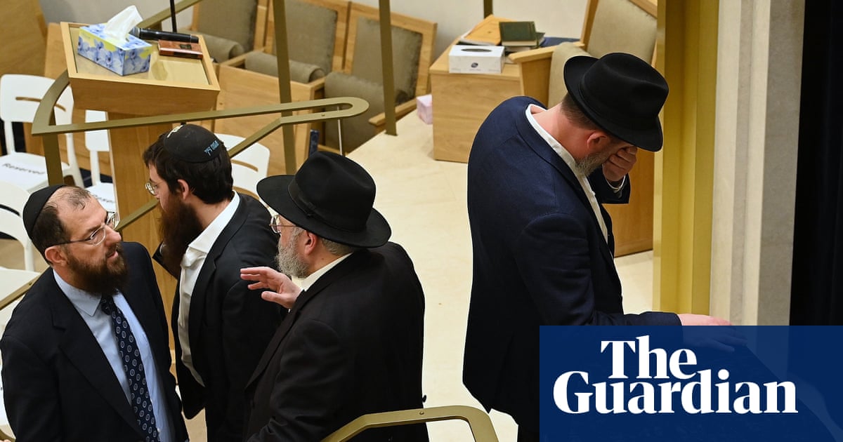 Rabbi Eli Schlanger remembered as a great leader' at first funeral for victims of Bondi terror attack