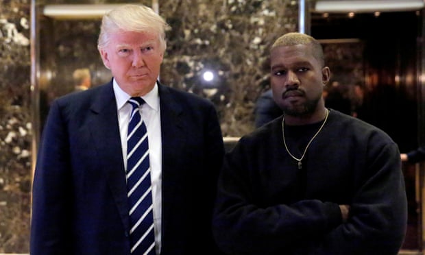 Donald Trump and Kanye West at Trump Tower in December.