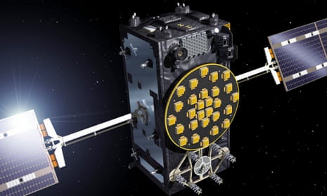 Artist view of a Galileo Full Operational Capability (FOC) satellite. 