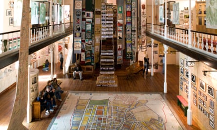 Interior of the District Six Museum, Cape Town