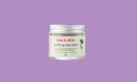 Rose & Skin botanical clay facemask