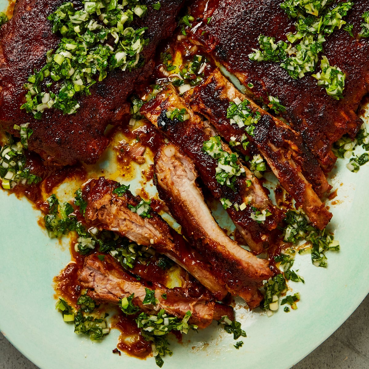 Pork ribs and sticky apricots: Yotam Ottolenghi's recipes for