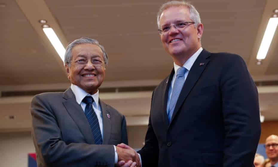 Malaysian Pm Warns Australia Moving Israel Embassy Would Add To Terror Threat Australian Politics The Guardian