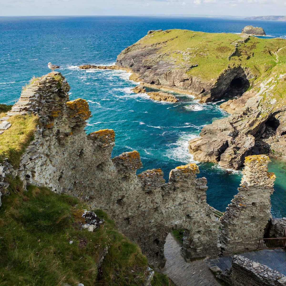 Tintagel among castles at risk unless England can hold back the tide | Heritage | The Guardian