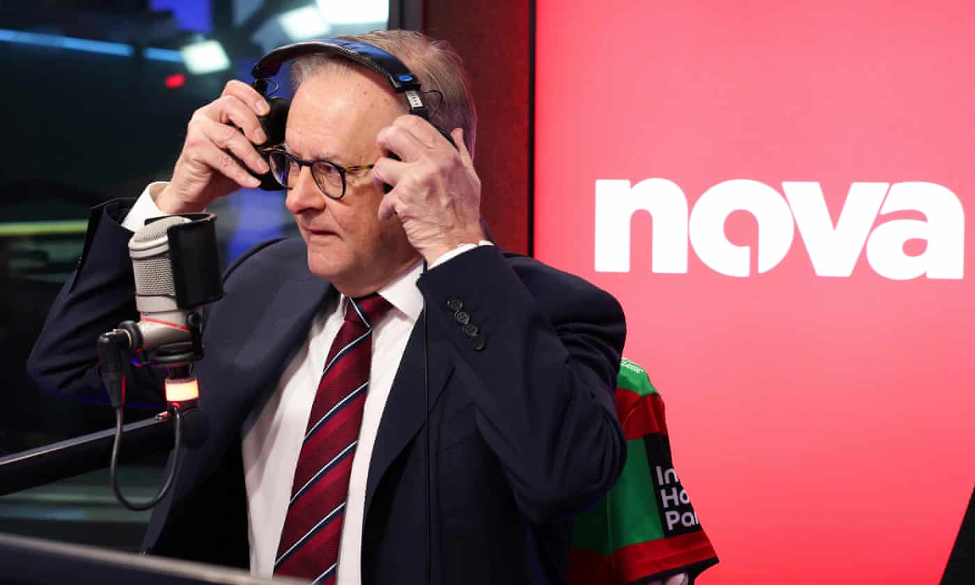 Anthony Albanese on Nova last year.