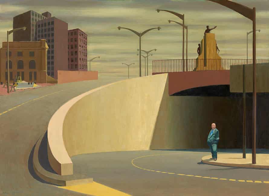Jeffrey Smart’s 1962 painting entitled Cahill Expressway