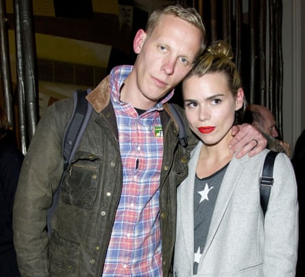 With ex-husband Laurence Fox in 2012.