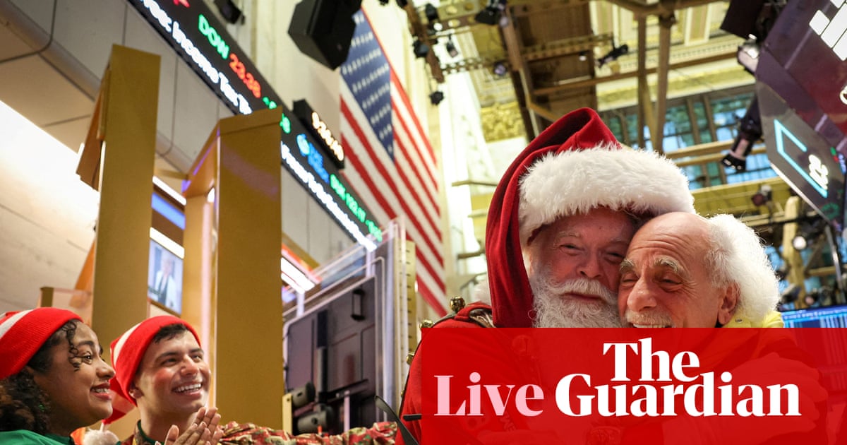 Gold, silver and platinum hit record highs as investors look for Santa rally; oil climbs amid Venezuela blockage – business live