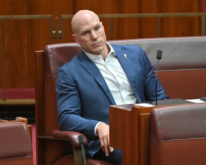 Australia politics live: Gallagher taken by surprise as Pocock, Coalition and Greens team up to scrap defence honours bill debate