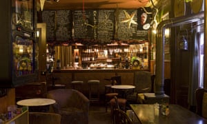 The bar at The Anderson, Fortrose, Scotland