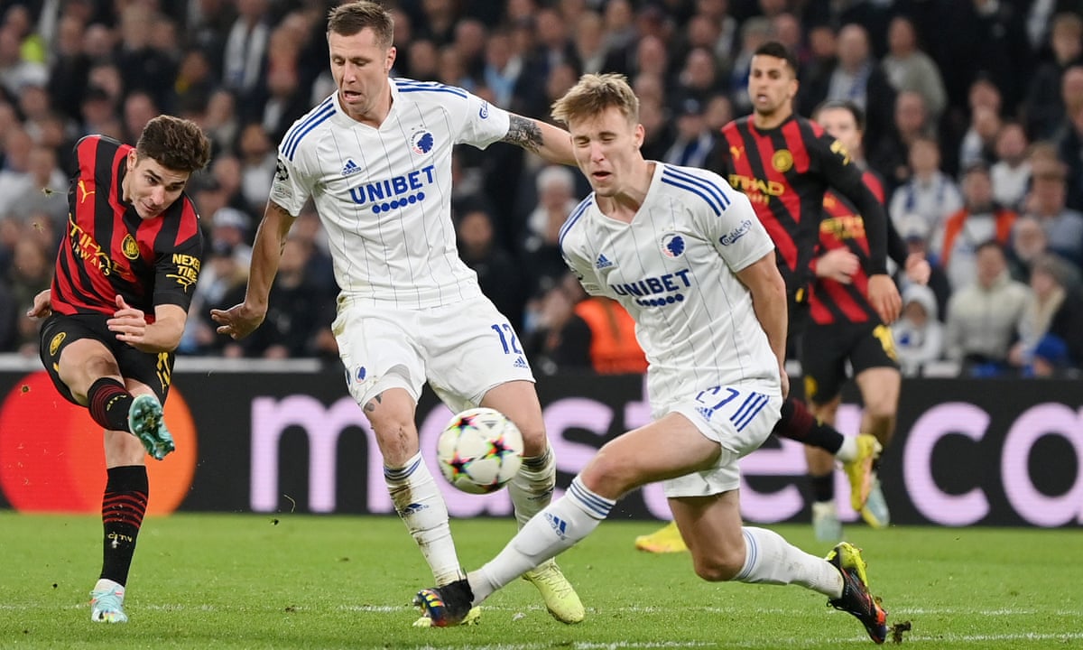 Manchester City 5 x 0 Copenhagen Liga dos Campeões: melhores momentos