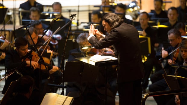 Vladimir Jurowski and London Philharmonic Orchestra performing Das Rheingold at the Royal Festival Hall.