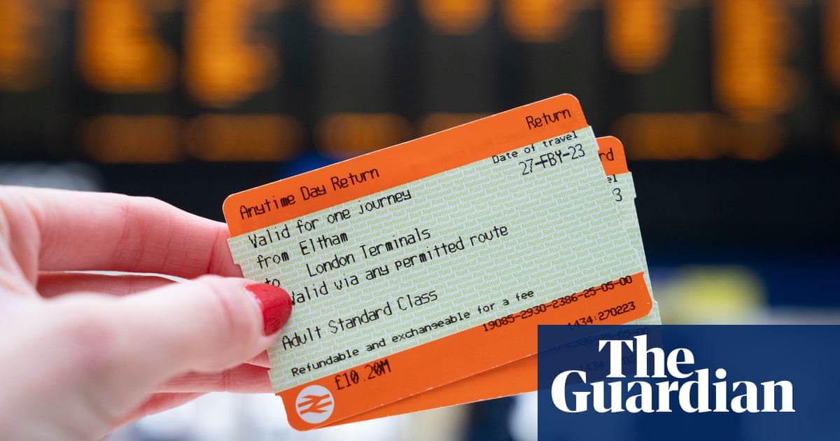 Campaigners call for end to peak fare rip off on trains in England and Wales