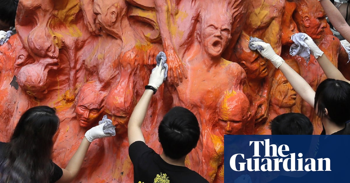 ‘Atmosphere of fear’: Hong Kong students lament loss of Tiananmen statues