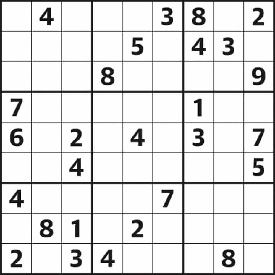 sudoku 5 473 expert life and style the guardian