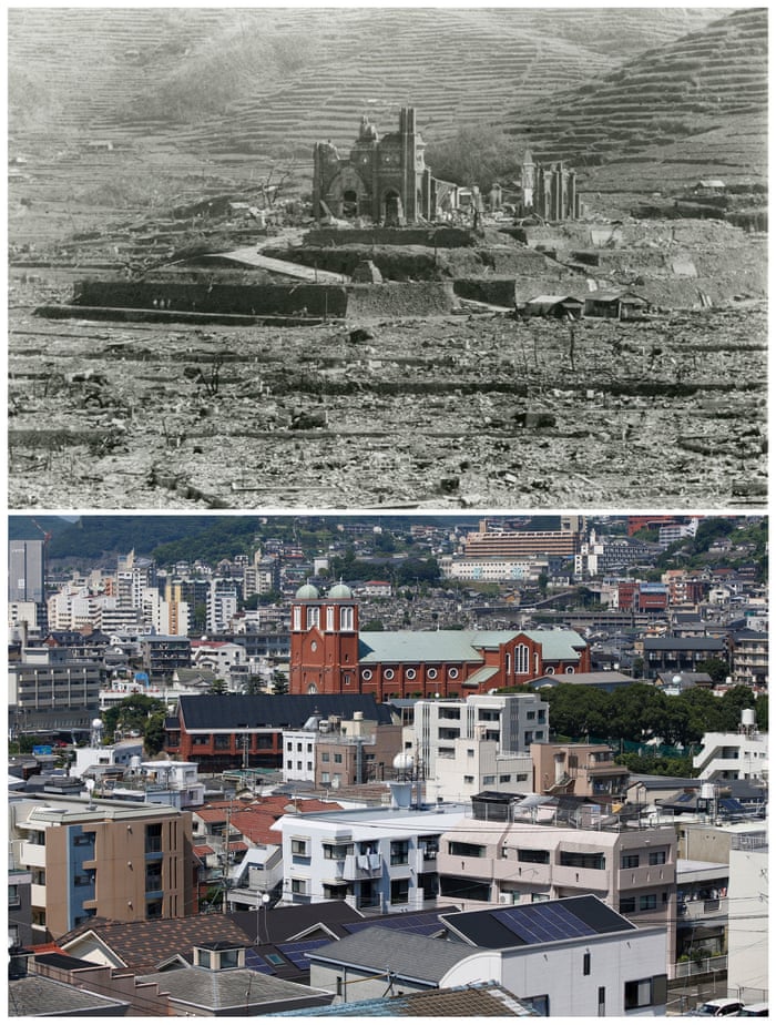 After The A Bomb Hiroshima And Nagasaki Then And Now In Pictures Art And Design The Guardian
