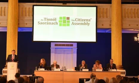 Ireland held a citizens’ assembly in 2016 on abortion