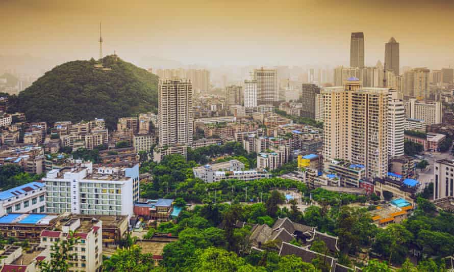 A boom in telecommunications businesses has transformed the once sleepy Guiyang into a commercial hub.