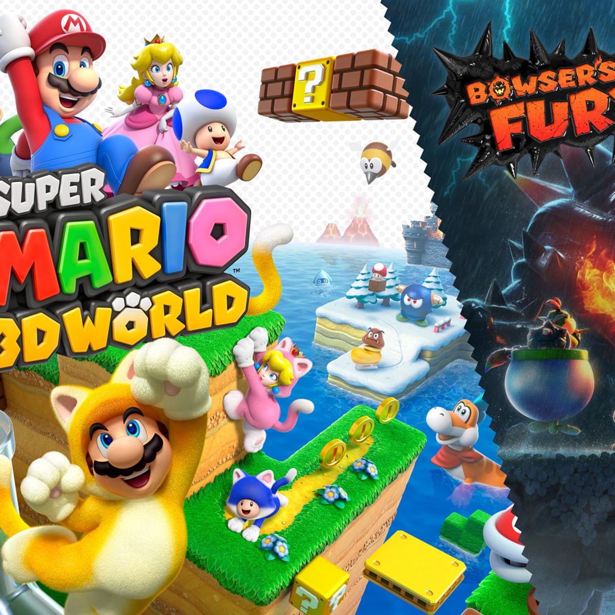 Super Mario 3D World + Bowser's Fury review – a never-ending fountain of fun  | Games | The Guardian