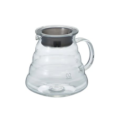 Hario V60 Glass Range Coffee Server (Clear) Size 02 600ml