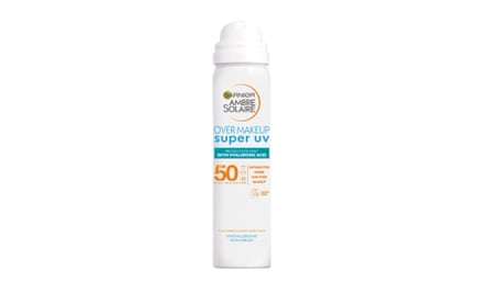 Garnier Ambre Solaire Sensitive Hydrating Face Sun Cream Mist SPF50