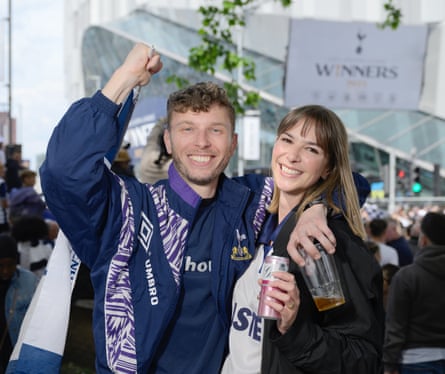 Luke and Jessica attended the parade together. ‘I’ve waited my whole life for this,’ says Luke.