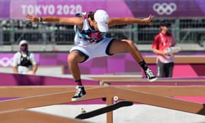 Olympics 2020 day two: women’s road race, gymnastics, tennis and more – live! 4 Jagger Eaton in early action at the skate park