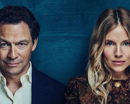 Dominic West and Sienna Miller in War.