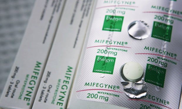 The abortion drug mifepristone, usually taken alongside misoprostol.