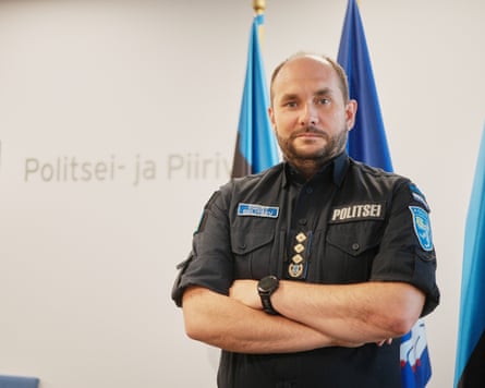 Egert Belitsev stands with arms folded