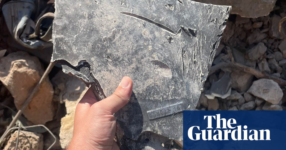 US-made munition utilized in Israeli strike on central Beirut, shrapnel displays US-made munition utilized in Israeli strike on central Beirut, shrapnel displays