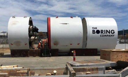 The Boring Company plans to drill a network of tunnels underneath cities to ease transport congestion.