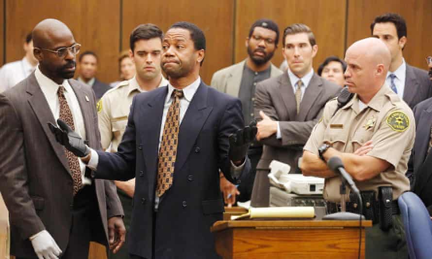 'Stylistiquement, il y avait tout ce qu'un film ne peut pas donner'… Cuba Gooding Jr dans le rôle de Simpson dans The People contre OJ Simpson.