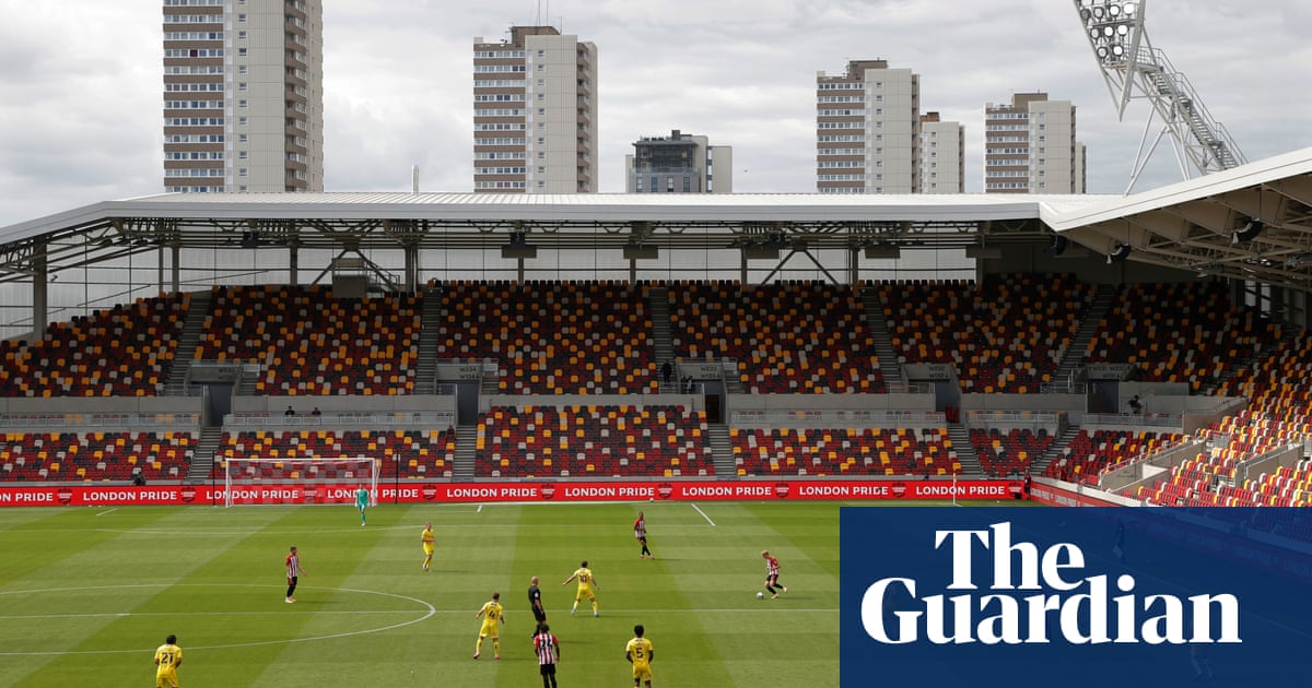 Brentford S Futuristic Stadium In Pictures Sport The Guardian Brentford S Futuristic Stadium In Pictures Sport The Guardian