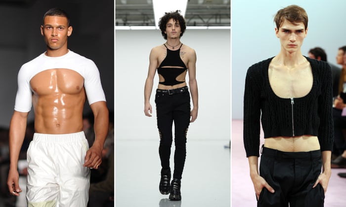 Cutting edge: could crop tops for men return?, Fashion