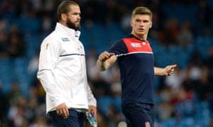 Padre e hijo en 2015 cuando Andy estaba entrenando a Inglaterra