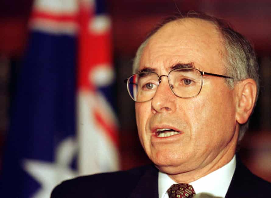 Former Australian prime minister John Howard.