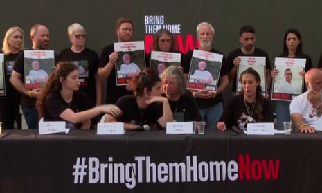 Hostage families make appeal for 'immediate release' of relatives