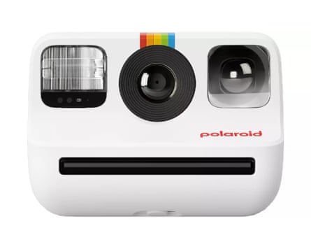Polaroid Go Generation 2 Instant Camera in white.