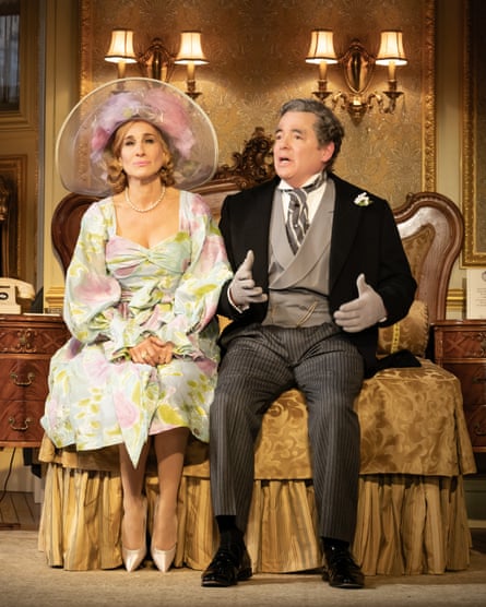 Sarah Jessica Parker and Matthew Broderick in Plaza Suite.